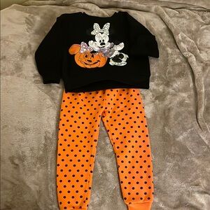 Disney Kids Matching Set - Glow in the Dark, Black and Orange